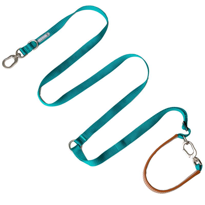 3 Way Adjustable Nylon Leather Leash